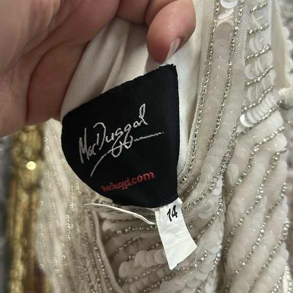 Mac Duggal 10817 NWOT SEQUIN SPAGHETTI STRAP GOWN - Picture 7 of 7